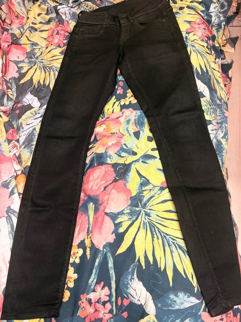 G-Star Women’s Skinny Jeans in Black